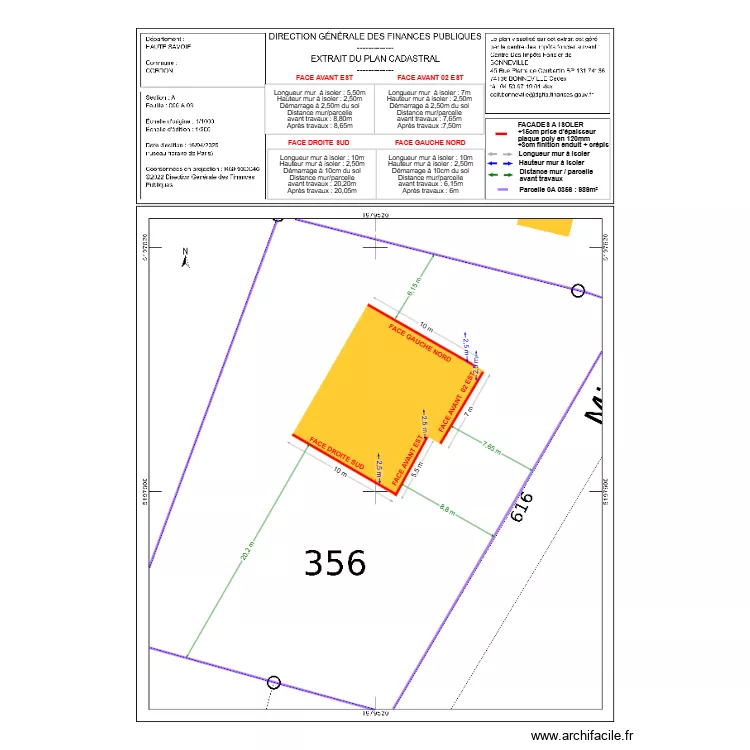 DP02 BOTTOLLIER. Plan de 