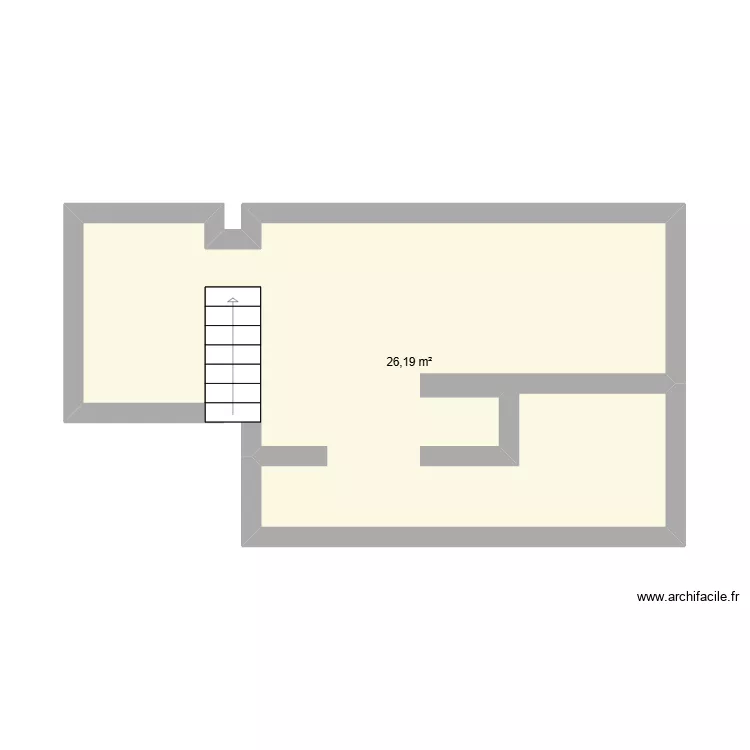 Coccimarket. Plan de 1  et 26 m²