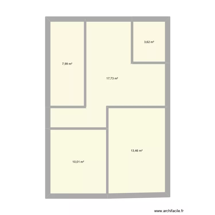 Maison dollemard 2. Plan de 5 et 53 m² Maison dollemard 2. Plan de 5 et 53 m²