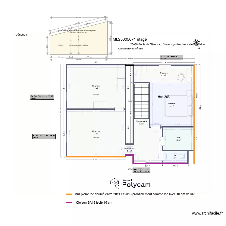 ML25005071 &eacute;tage. Plan de 
