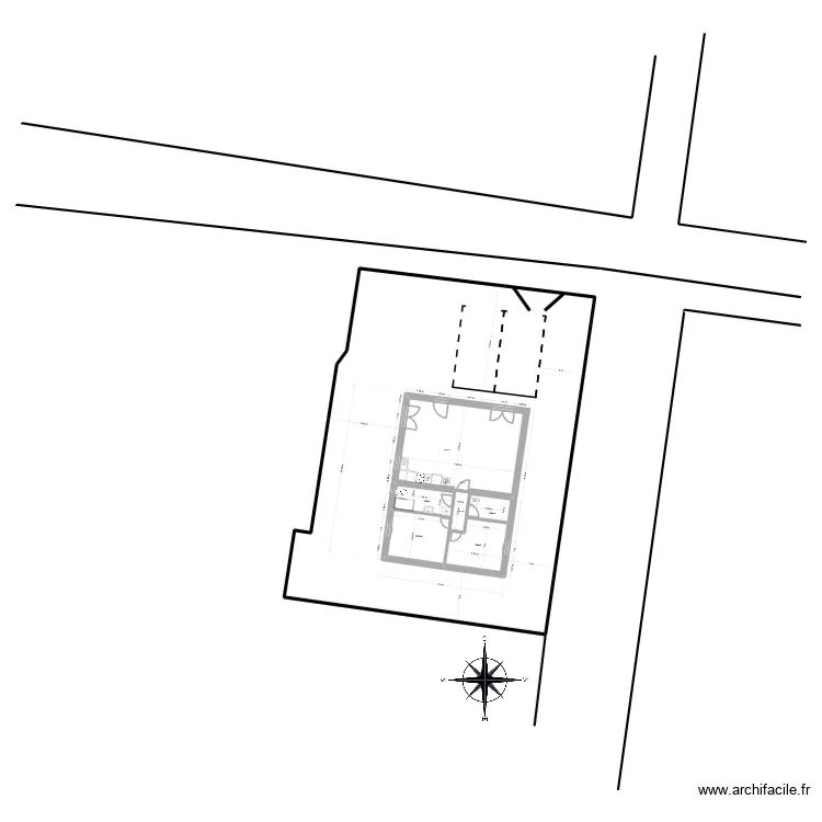 souston8. Plan de 5  et 337 m²