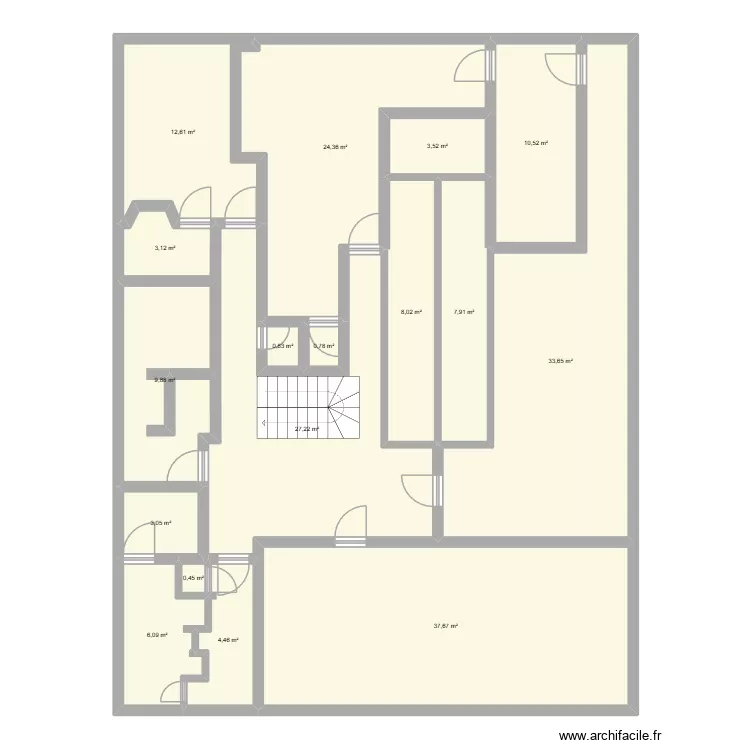 villa. Plan de 