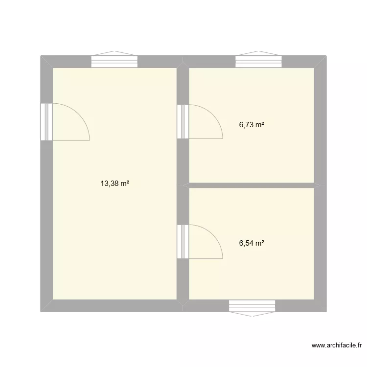 I2Etage0DroiteMeublé. Plan de I2Etage0DroiteMeublé. Plan de