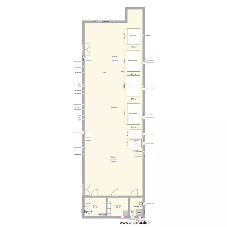 Labo Pantin 2 travaux 2. Plan de 