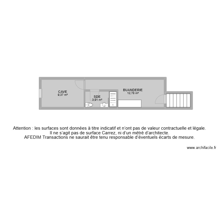 BI25570 -. Plan de 19 pièces et 158 m2