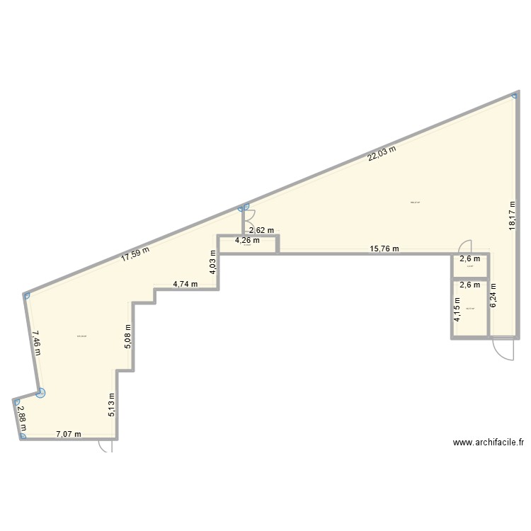 COSY. Plan de 5 pièces et 308 m2