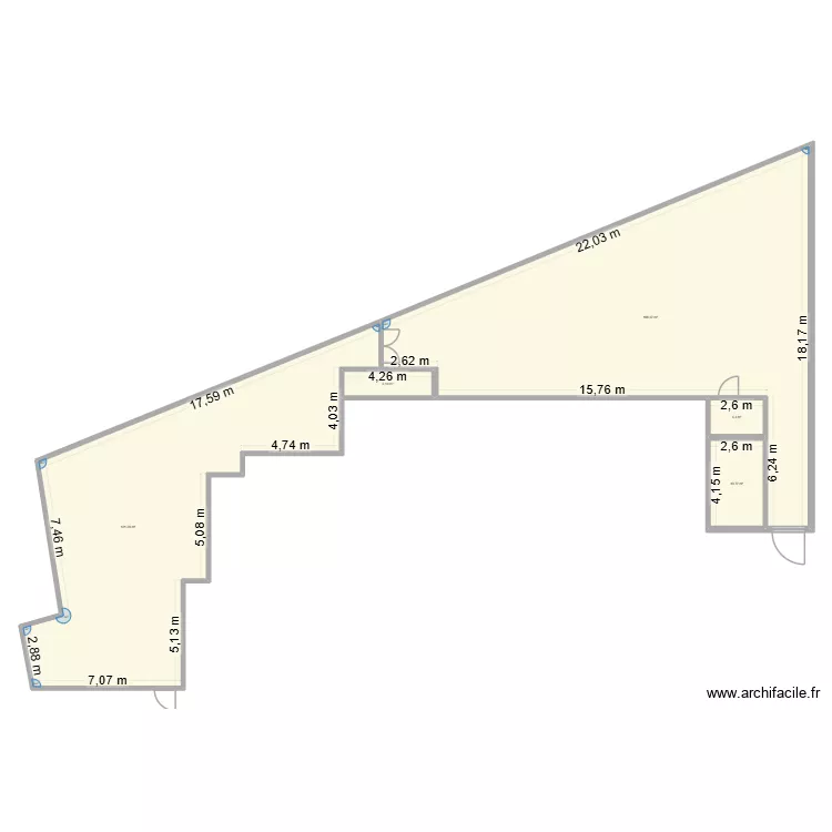 COSY. Plan de 5 pièces et 308 m²