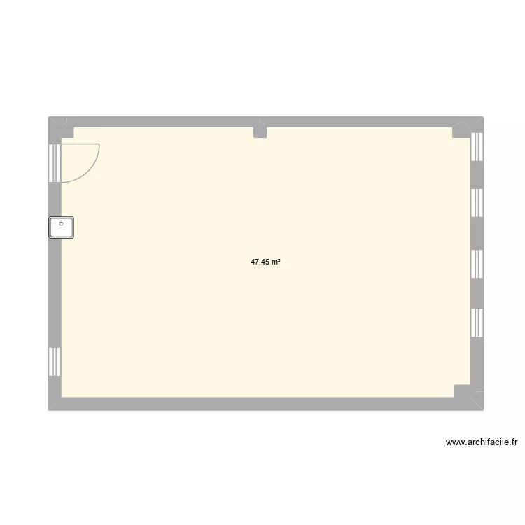 BABYBIBOUILLE. Plan de 1  et 47 m²