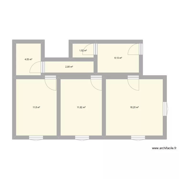 f2 sans modification. Plan de 