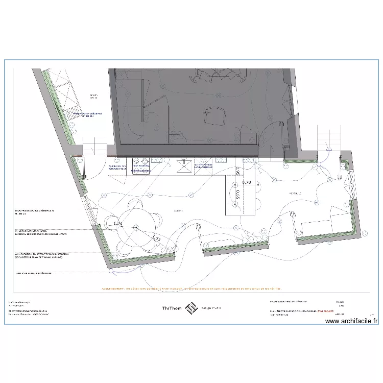 thomas henri. Plan de 
