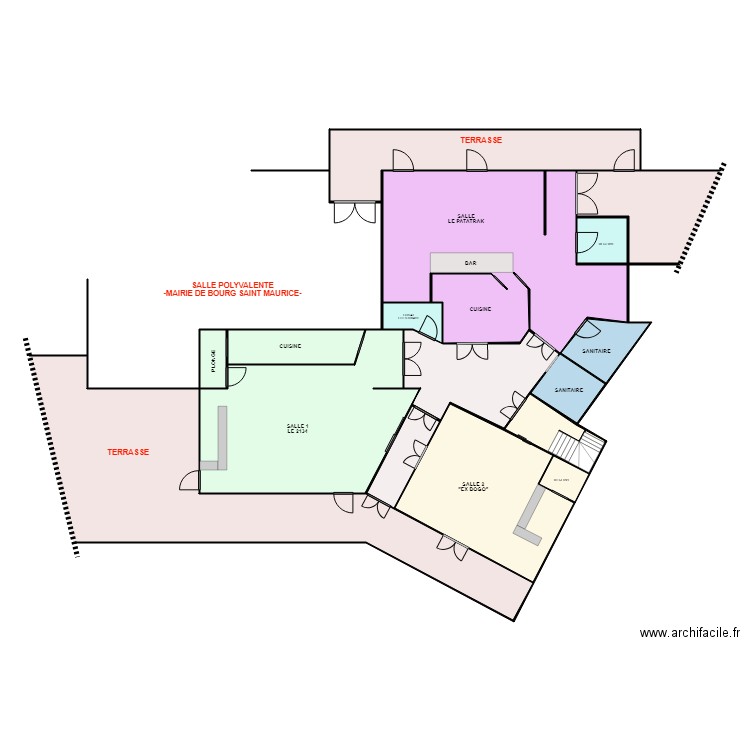FDP NOV 2025. Plan de 12 pièces et 263 m2