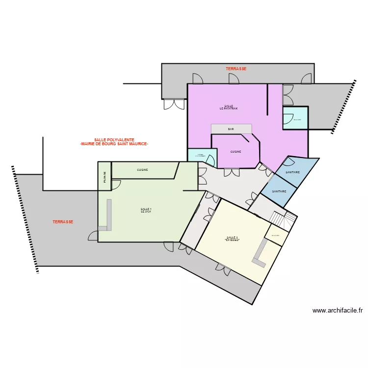 FDP NOV 2025. Plan de 13 pièces et 263 m²