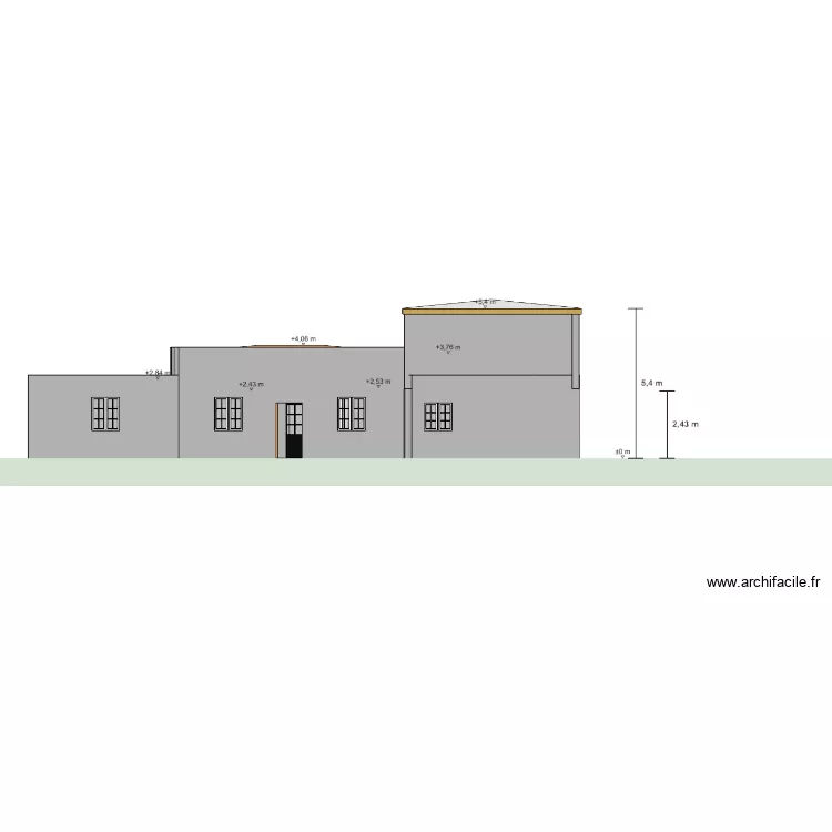3D MAISON. Plan de 4 Pièces et 106 m² 3D MAISON. Plan de 4 Pièces et 106 m²