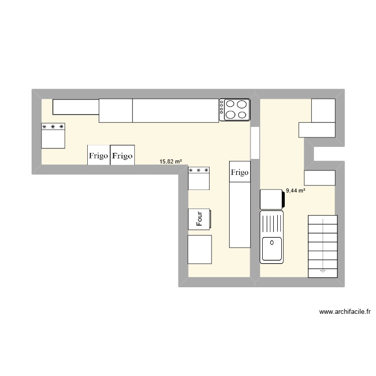 Plan labo 2. Plan de 0 pièce et 0 m2