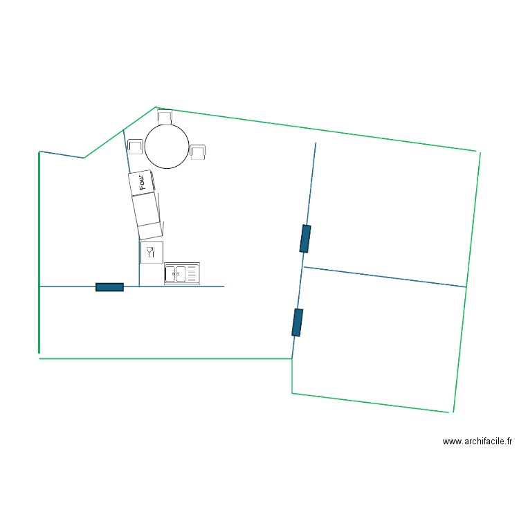 Broca2. Plan de 0 pièce et 0 m2