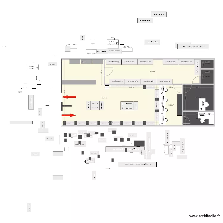 Dubai market 3. Plan de Dubai market 3. Plan de