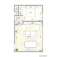 Anais et JB plan salon et chambre parents 2