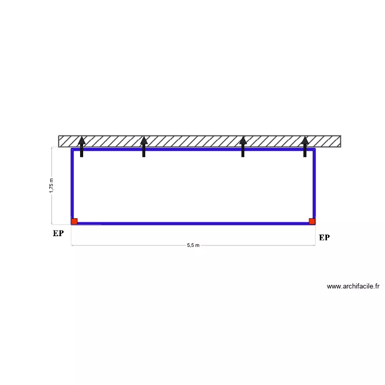 Garcia Bloom Kitchen. Plan de 1  et 9 m²