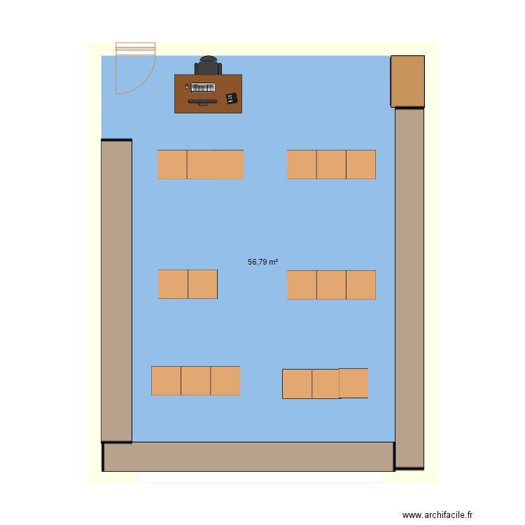 CLasse138. Plan de 0 pièce et 0 m2