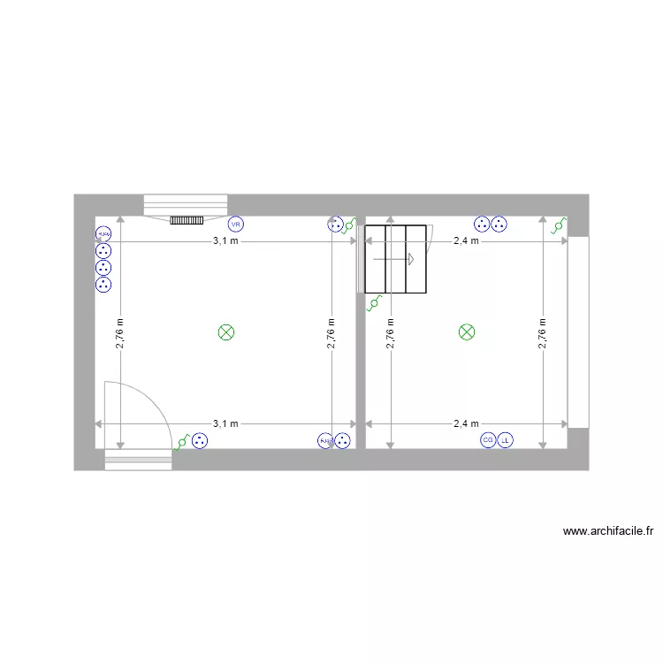 LISSAJOUX. Plan de 0 pièce et 0 m2 LISSAJOUX. Plan de 0 pièce et 0 m2