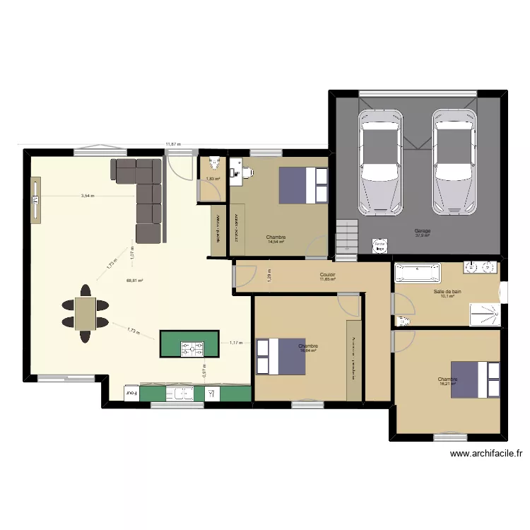 affracourt. Plan de 8 et 178 m² affracourt. Plan de 8 et 178 m²