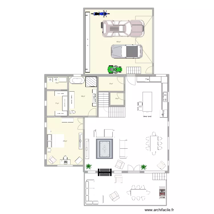 Plan Chalet 2023-12-07. Plan de 