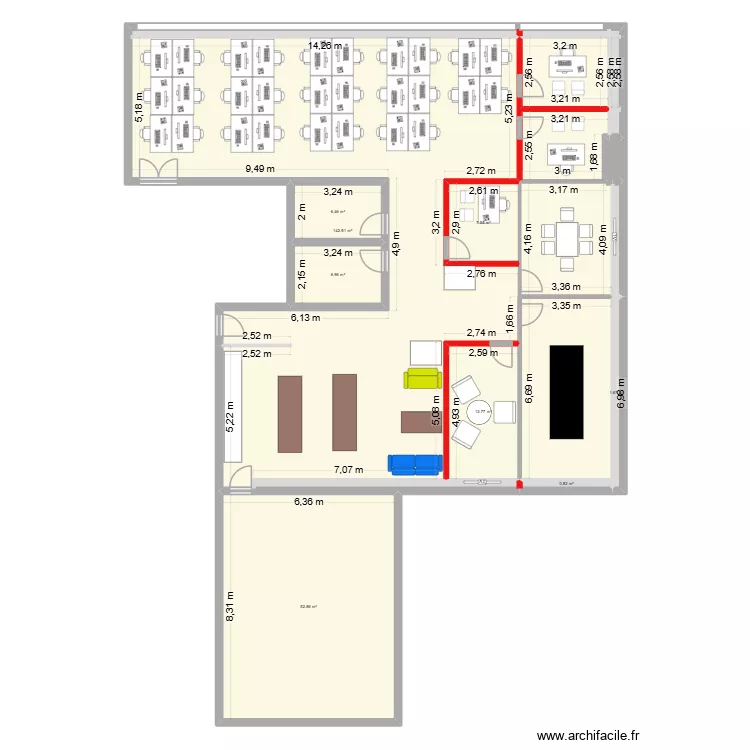 bureau levallois v5. Plan de 20 et 293 m² bureau levallois v5. Plan de 20 et 293 m²
