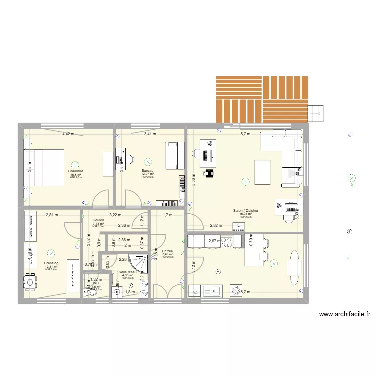 Rez de chaussée_aménagement 02 2026 3. Plan de 8 et 110 m² Rez de chaussée_aménagement 02 2026 3. Plan de 8 et 110 m²