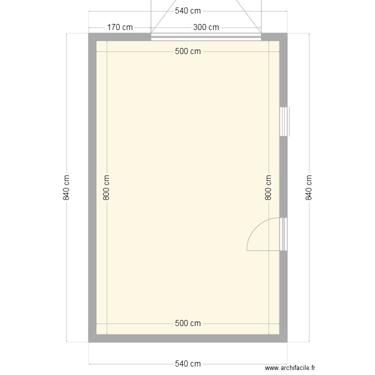 garage 2. Plan de 0 pièce et 0 m2