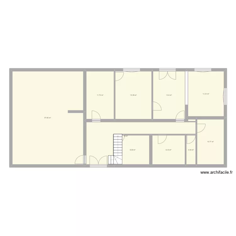 Maison Beauchamp. Plan de 