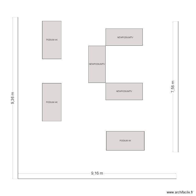PLAN TV MAG POITIERS. Plan de 0 pièce et 0 m2