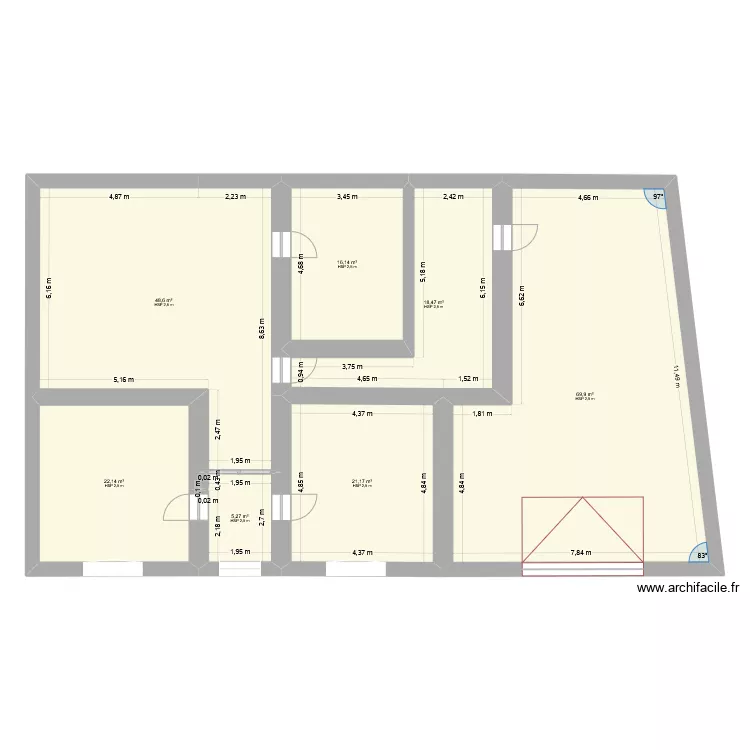 ST JORY RDC PROJET. Plan de 