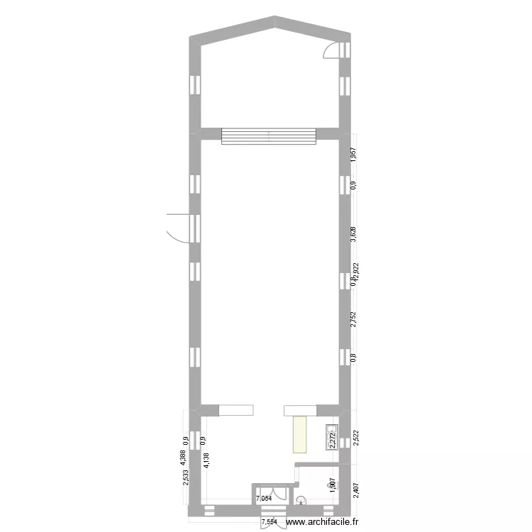 La Fourmilière. Plan de La Fourmilière. Plan de