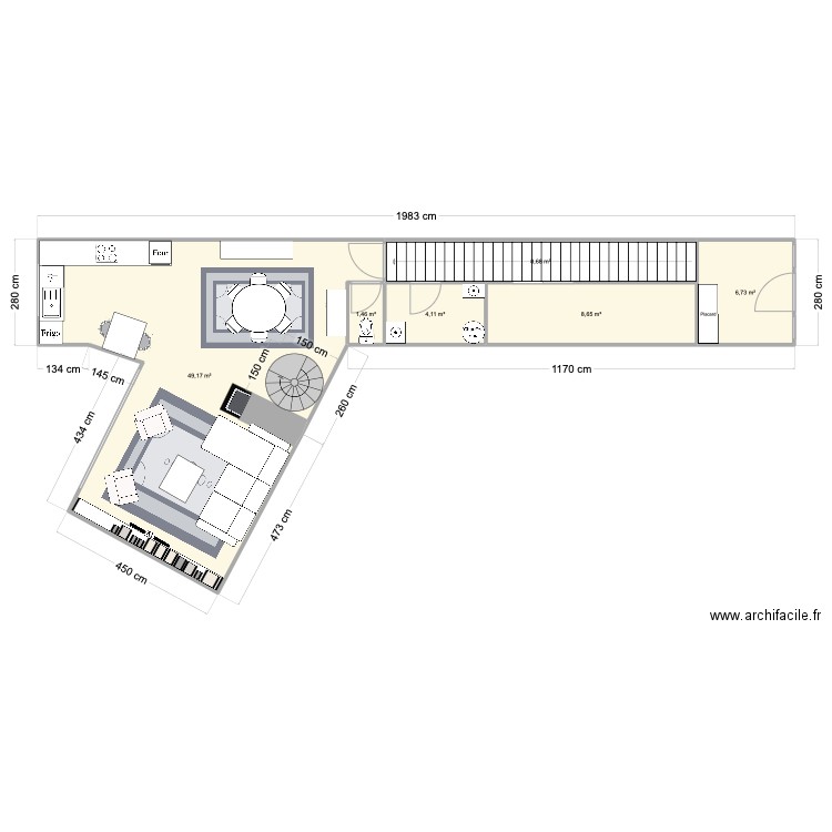 Maison papa. Plan de 0 pièce et 0 m2