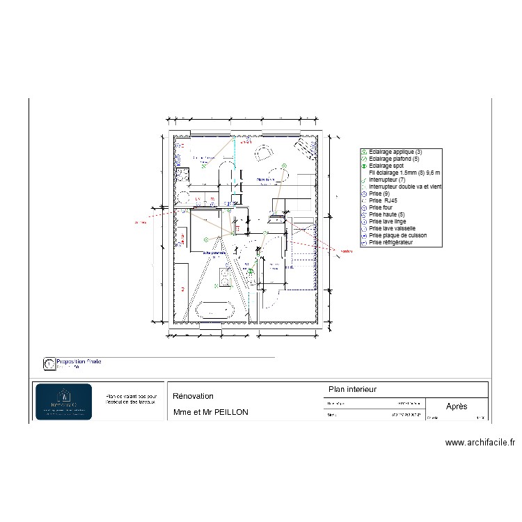 peillon 1. Plan de 0 pièce et 0 m2
