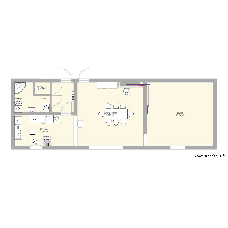 villars2. Plan de 0 pièce et 0 m2