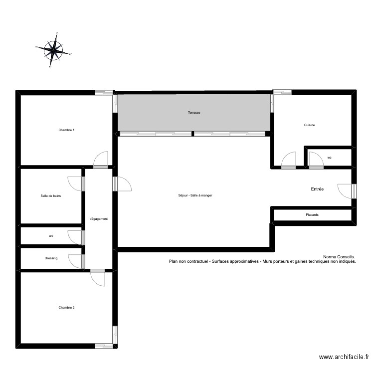 Plan Rouhet . Plan de 0 pièce et 0 m2