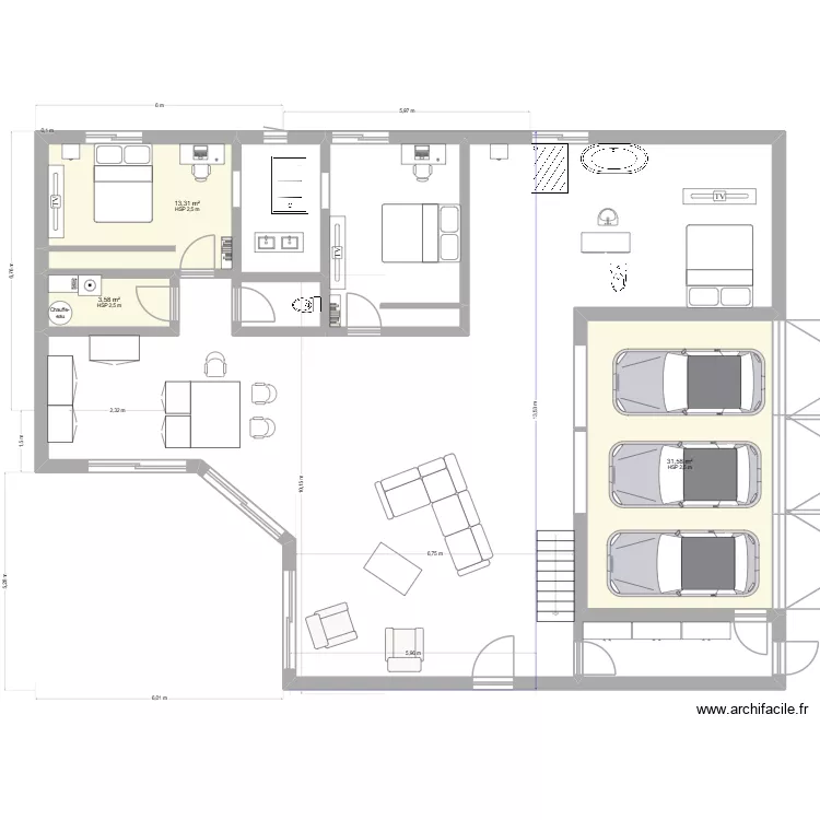 2026StSulpice. Plan de 9 et 115 m² 2026StSulpice. Plan de 9 et 115 m²
