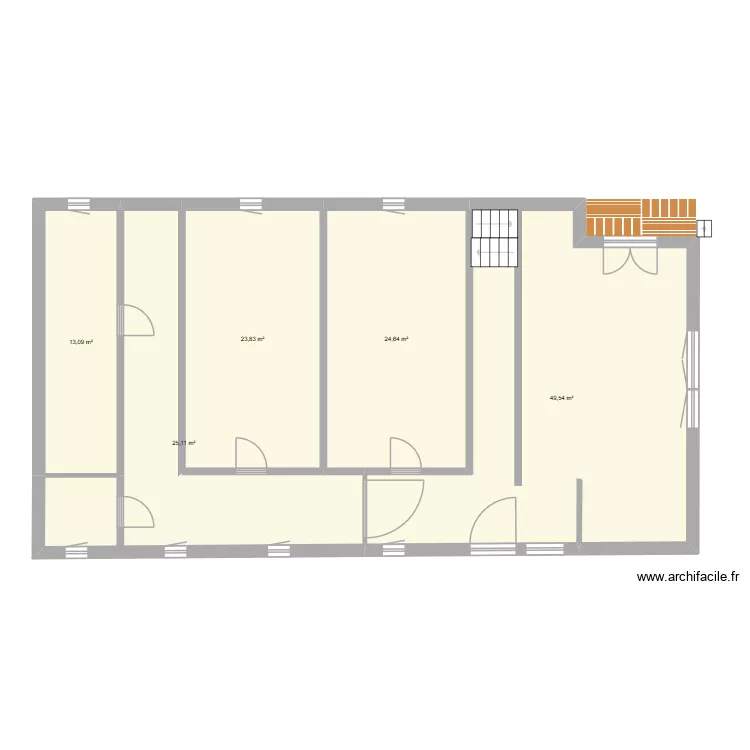 MOREUIL. Plan de 5 et 136 m² MOREUIL. Plan de 5 et 136 m²