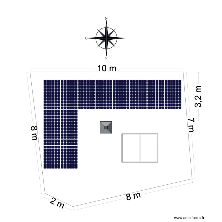MAISON MARMIGERE. Plan de 