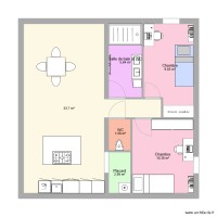 Rez de chaussée meublé