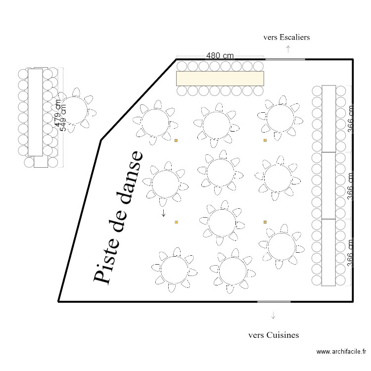 Salle réception Léa et Zacharie V2.0. Plan de 0 pièce et 0 m2