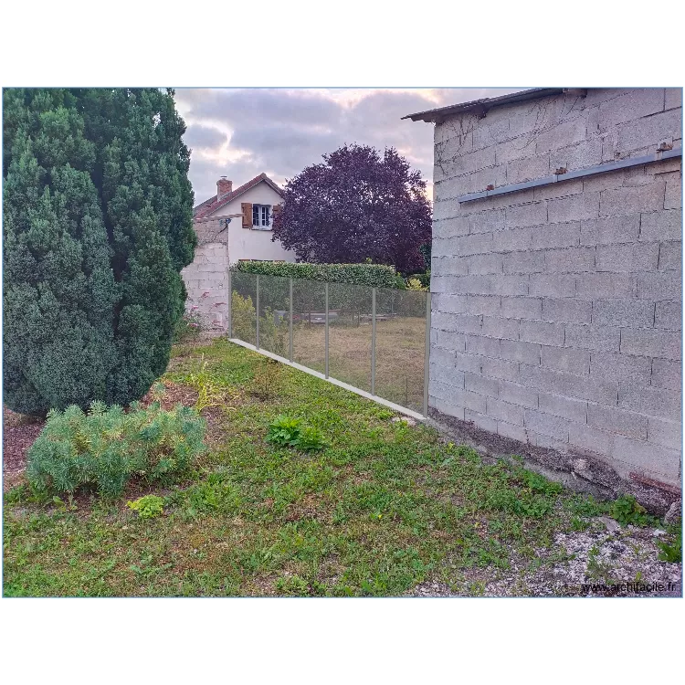 MURET JARDIN. Plan de 