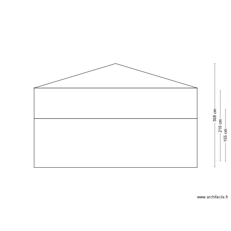 BERGERIE PENTES. Plan de 0 pièce et 0 m2