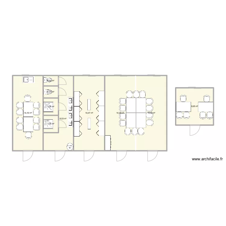 PAILLASEUR FRERE CHANTIER MARENNES. Plan de 