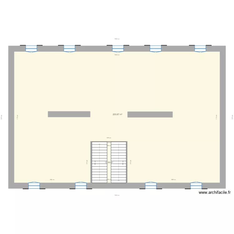 PROJET OLARGUES APPARTEMENT SOUS TOITURE . Plan de 