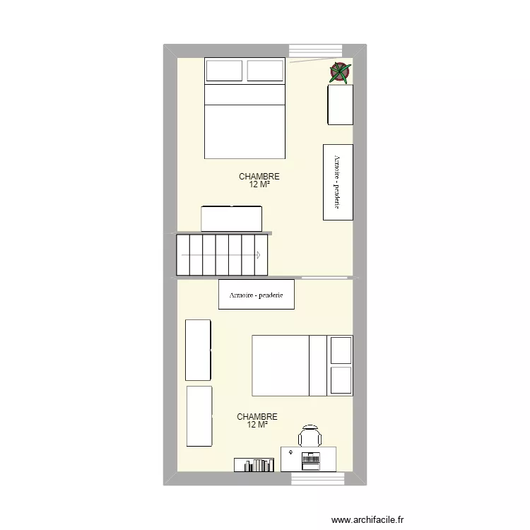 2ème ETAGE QUEVY. Plan de 2ème ETAGE QUEVY. Plan de