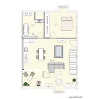 Wohnung Dana - Variante Salon unten