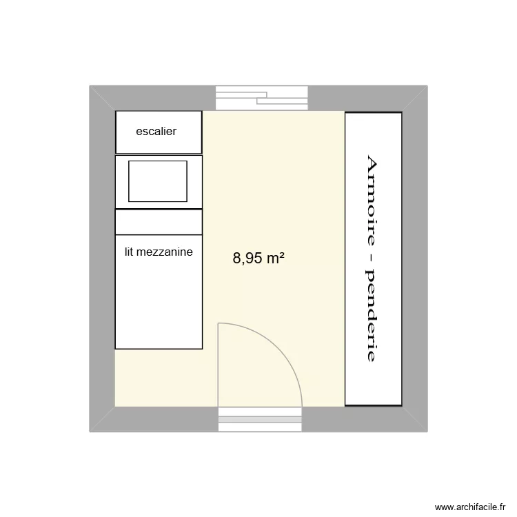 versio. Plan de 1 et 9 m² versio. Plan de 1 et 9 m²