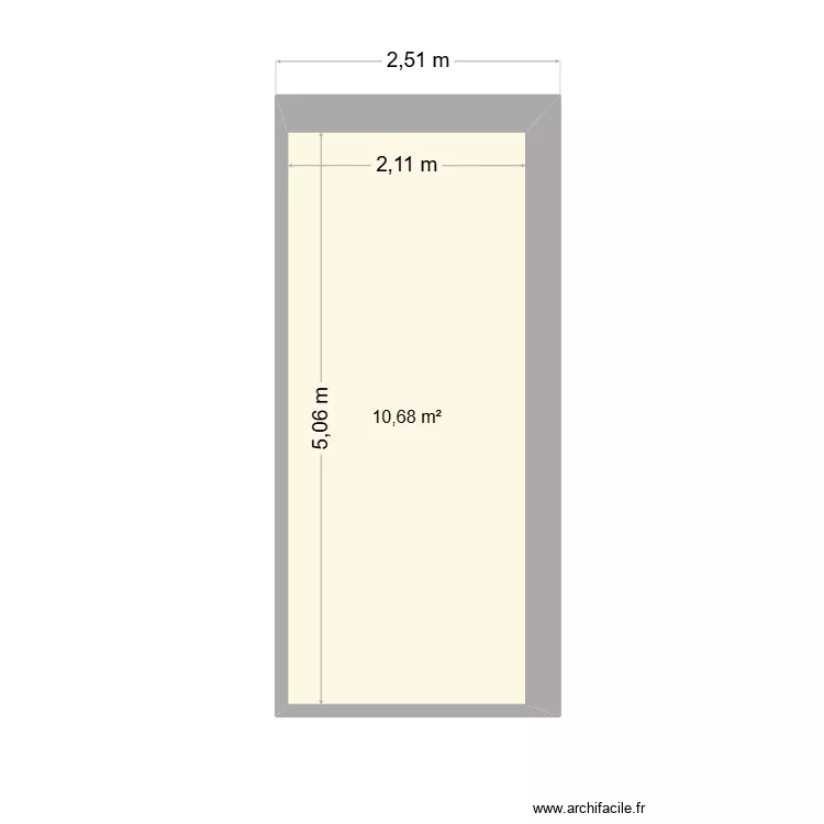 TAILLE CHAMBRE 1. Plan de 1 et 11 m² TAILLE CHAMBRE 1. Plan de 1 et 11 m²